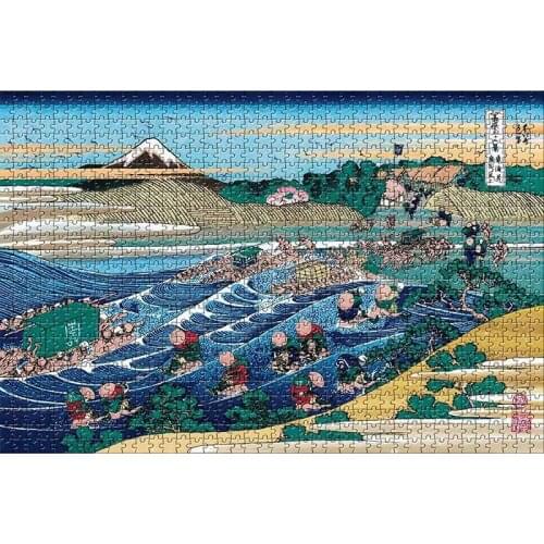 Michelangelo Super 2000 Original Hand-Painted Chinese Elements Ancient Culture Knowledge Puzzle Tokaido Adult Puzzle