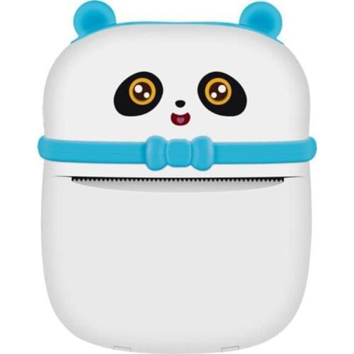 Portable Mini Wireless Thermal Photo Printer Pocket Cute Sticker Printers Paper Roll For Android iOS DIY Home Use Notes Printer