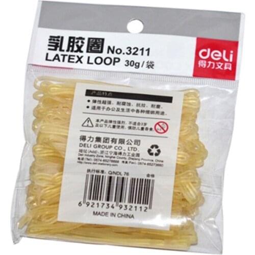 100 PCS/bag High Quality Office Rubber Ring Rubber Bands Strong Elastic Stationery Holder Band Loop School Office Supplies e20