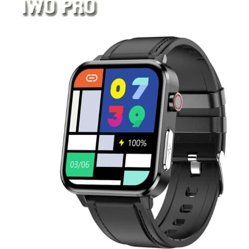 E86 ECG Smart Watch Body Temperature Measurement Smartwatch With AI Diagnosis Health Monitoring Pedometer Universal Sport Watch