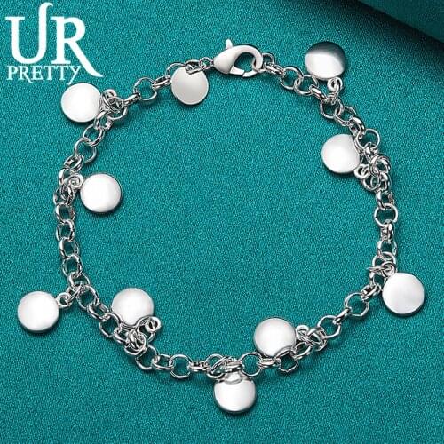 Серебряные браслеты URPRETTY China At AliExpress
