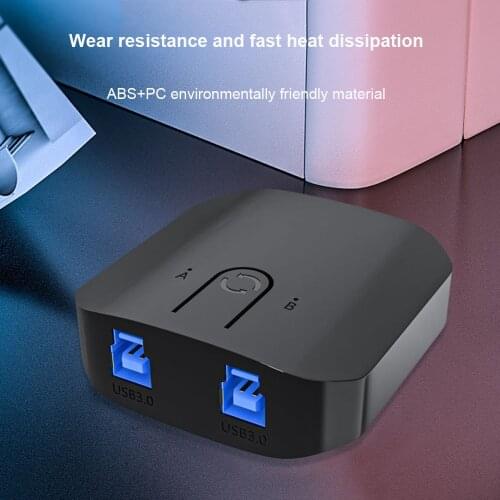 USB 3.0 HD KVM Switch 1080P Capture Box 2.0 USB KVM Splitter for Sharing Monitor Printer Keyboard Mouse