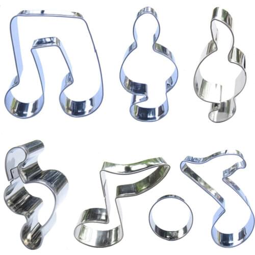 All Kinds Of Notes Shape Cake Decorating Tools,Music Cell Cookie Baking Molds,Direct Selling