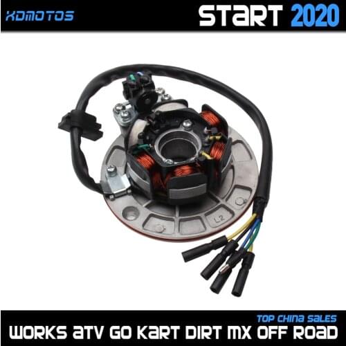 YX150 YX160 Magneto Stator Ignition Coil With Light YINXIANG YX 150cc 160cc KAYO BSE SSR GPX Pitsterpro Dirt Pit Bike Parts