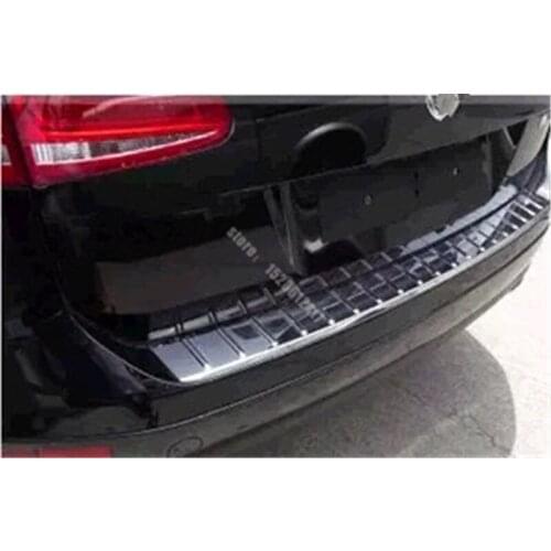 Rear styling ABS plating Original factory Rear Bumper Protector Sill for 2003-2018 Volkswagen Touareg Car styling