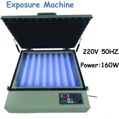 160W Ultraviolet UV Lithographic Solidification Exposure Machine Vacuum Frame Silk Screen Printing Exposure Machine