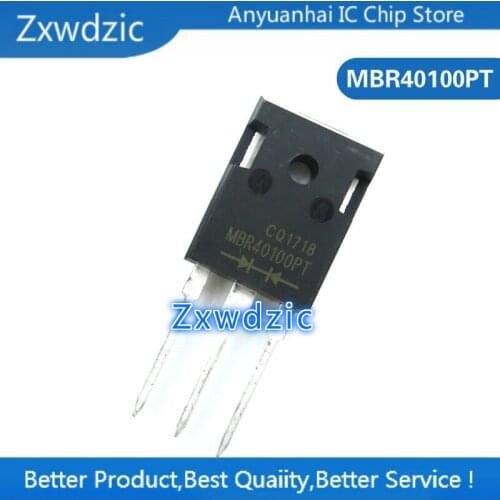 5pcs MBR40100PT TO-247 MBR40100 TO247 MBR40100PTG TO-3P 40A 100V Schottky diode