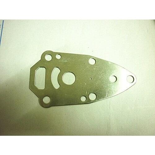 Free shipping outboard motor stainless steel water pump separator pad for Hangkai 2 stroke 5-6 hp gasoline boat engine