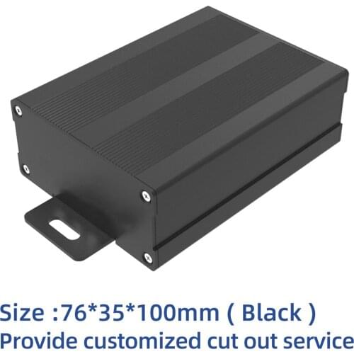 DIY Project Case H08 76*35mm Used for Heat-dissipating Aluminum Casing of Electronic Products