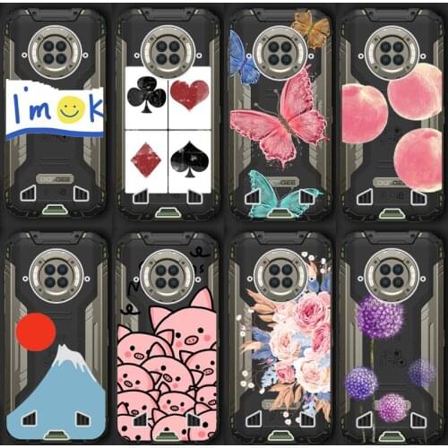 For DOOGEE S96 PRO Shockproof Silicone Phone Case For Doogee S96 Pro Case Covers Transparent Protection Back Cover