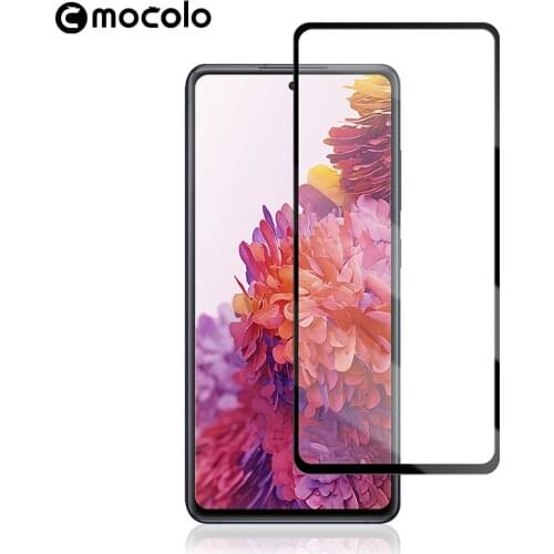 For Samsung S20 FE Screen Protector Mocolo Full Glued Adhesive Tempered Glass film for Samsung S20 FE 5G Screen Protector