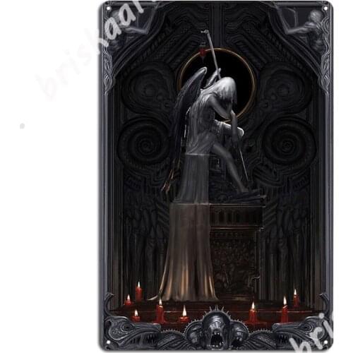 Born In Blood Metal Signs Wall Decor Cinema Design pub Tin sign Posters