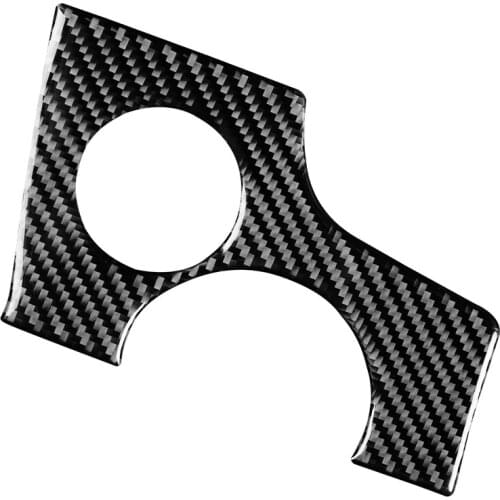 Carbon Fiber Central Dashboard Stickers Keyhole Trim for-Porsche Panamera 970 2010-2016 Car Interior Decoration