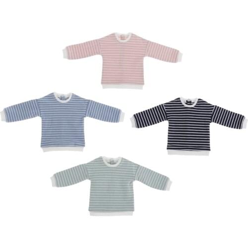 Casual Long Sleeve Sweater Top Clothes For 1/4 BJD Doll Outfits