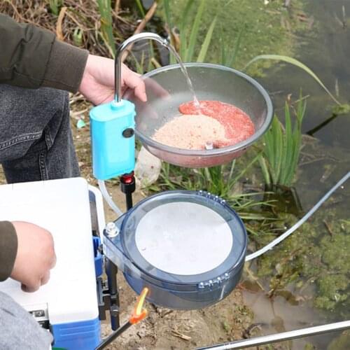 Practical Outdoor Fishing Oxygen Pumping Portable Smart LED Light Fishing Air Pump Intelligent Induction Water Extractor