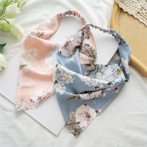 Hair Scarf Women 2021 New Hair Accessories Elastic Hairbands Headwear Bandanas Head band Girls Headbands