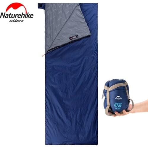 Naturehike Factory Store Outdoor Envelope Sleeping Bag Camping hiking Sleeping bags LW180