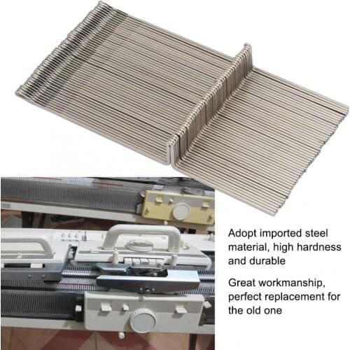 50Pcs Knitting Machine Needles Crochet Hook Parts Fit for KH868 KH821 KH831 KH851 Knitting Machine Needle Sewing Accessories