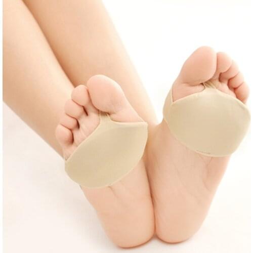 2pc Orthopedic Pad Insoles Pads Fabric Metatarsal Ball Of Foot Cushions Forefoot Pain Support Front Foot Pad Feet Foot Care Tool
