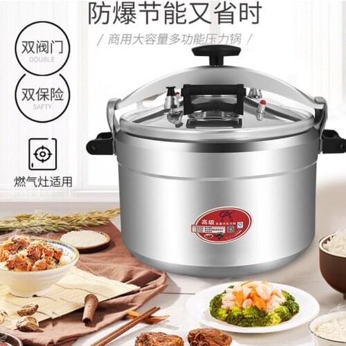 Explosion proof pressure cooker commercial large capacity super large gas cooker canteen pressure cooking pot stewpan 9-100L