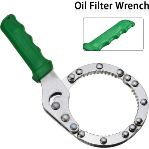 1pc Car Auto Carbon Steel Oil Filter Wrench Handcuffs Type Filter Tool Suit Remove For 60-75mm DIY Disassemble Machine