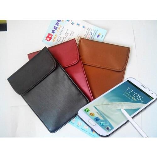 100pcs New GPS RFID Signal Blocker Prevents Tracking Cell Phone Bag Anti-Spy signal isolator Blocker Pouch for 5.5" Samsung DHL