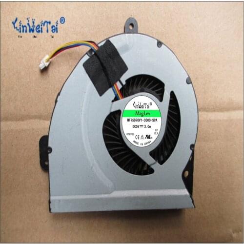 2PCS New Original Cooling Fan For ASUS A43 X53S A43S K53S A53S K53SJ X43S X44H K43 X54H X230 Cooler Radiator Cooling Fan