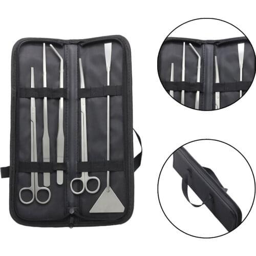 Aquarium Tools Kit Plants Tweezers and Scissors Grass Stainless Steel Cleaning Tools Plants Fish Tank Aquarium Accessories