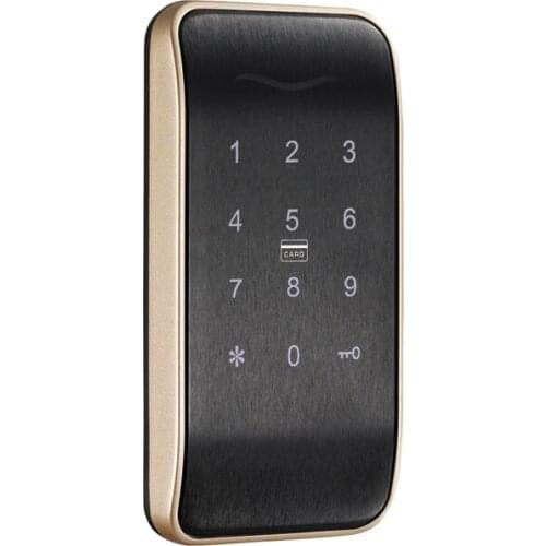 EM167 Password Card Locker Lock 1pc Free Silicone Wristband Gold Silver Black Color Optional Sauna Library Gym Lock