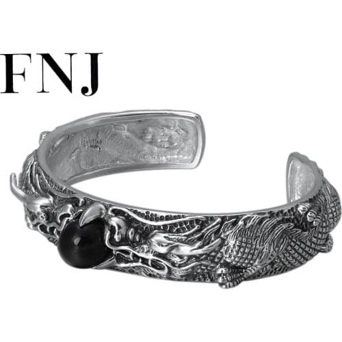 Браслеты из камней FNJ China At AliExpress