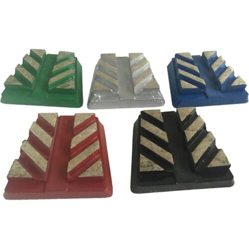 Frankfurt Grinding Block Diamond Metal Abrasive For Marble Calibration 3PCS Free Shipping