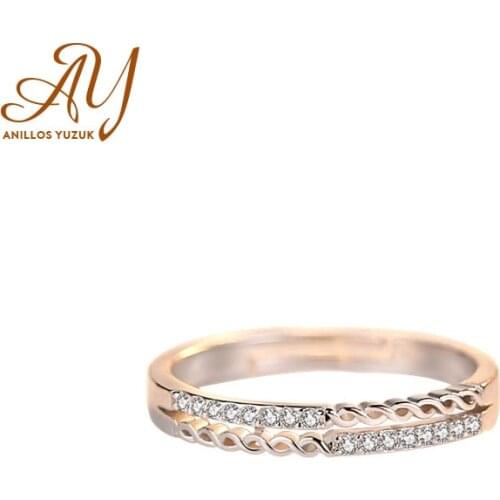 New Arrived Sparkling CZ Rings For Women Girls Jewelry Anniversary Gift Real 925 Sterling Sliver Bagues Femme Engagement Ring