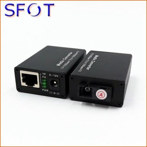 Mini Media Converter, single mode, single fiber, 10/100M or 10/100/1000M for your choice