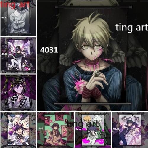 Full Diamond Embroidery Projectile on Broken Hemp Kokichi Animation Diamond Mosaic Diamond Painting Cross Stitch Kits Home Decor