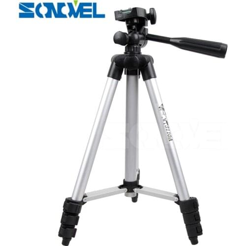 Tripod With 3-Way HeadTripod for Nikon Canon Pentax iphone Samsung xiaomi huawei ipad smartphone Cameras Self-timer Live tripod