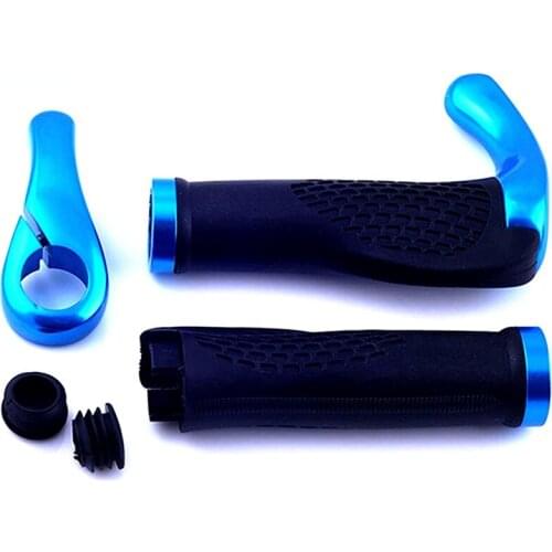 Cycling Lockable Handle Bar Grip Anti Skip Road Bike Handlebar Bicycle Grip Aluminum Alloy Rubber Mountain Bike Accessories