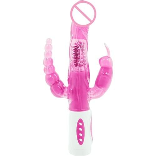 12-function Rabbit Vibrator Anal vibrator 4-Function Rotations Sex Toys for Woman Sex machine Dildo Vibrator Sex products