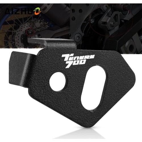 ABS Sensor Guard FOR YAMAHA TENERE700 Tenere 700 XTZ700 690 2019 2020 2021 Motorcycle Aluminum Rear ABS Sensor Cover Protector