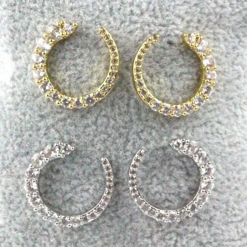 10pair/lot Fashion cz earring,colorful cubic zircon component,new design love theme earring cheap wholesale