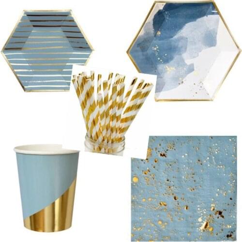 New White Graffiti Disposable Cake Paper Tableware Party Decoration