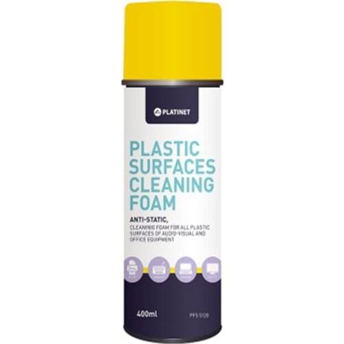 400 ML Plastic Surfaces Cleaning Foam Anti Static Plastic Surface Cleaner