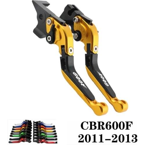 For HONDA CBR 600F CBR600F 2011 2012 2013 11 12 13 CNC Motorcycle Adjustable Brake Clutch Lever Levers Folding