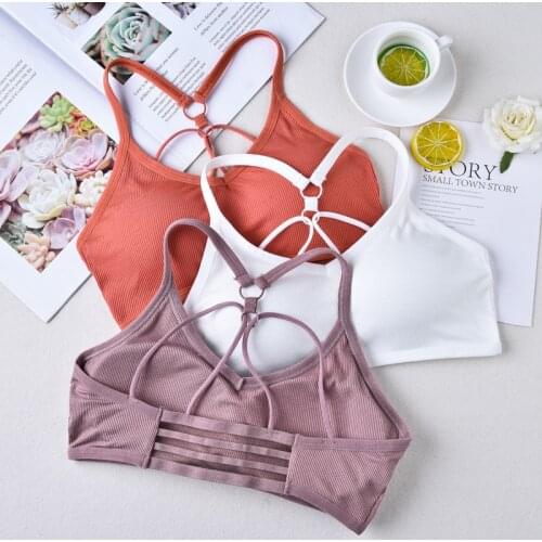 Women Tube Top Seamless Bra Bandeau Female Crop Top Push Up Lingerie Padded Bralette Sports Bra Wireless Fitness Top Underwear