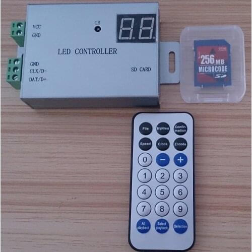 IR LED SD card pixel controller,max 4096pixels controlled