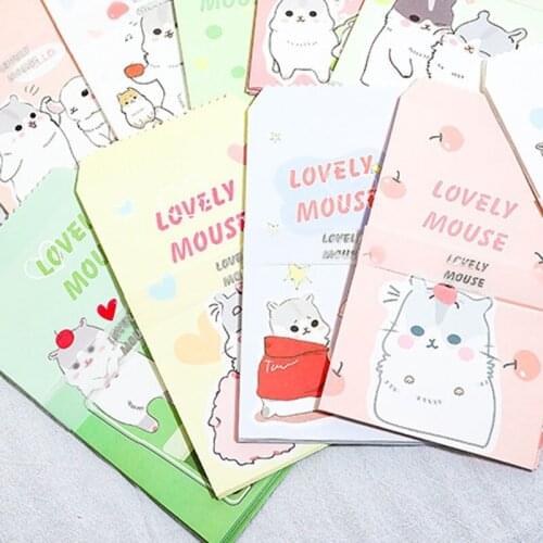 10piece mouse CUTE Envelope Cartoon invitation message thank you New Cute Vintage Paper 20*11CM