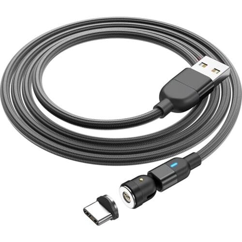 Magnetic Charging Micro-USB Cable Charger for iPhone 12 Mobile Phone Magnet USB Charger Type C Cable Cord