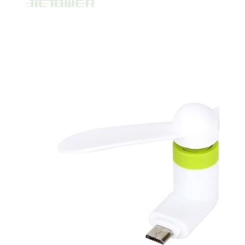 1000pcs/lot Mini Cool Micro USB Fan 5V 1W Mobile Phone USB Fans Low Voice For Android Phone USB Power Supply dropshipping