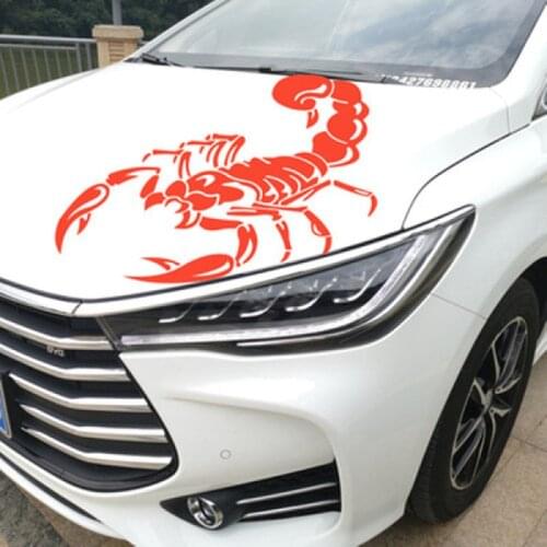 Car stickers personalized scorpion full body and hood stickers spare tire stickers car accessories​ high quality 1pc