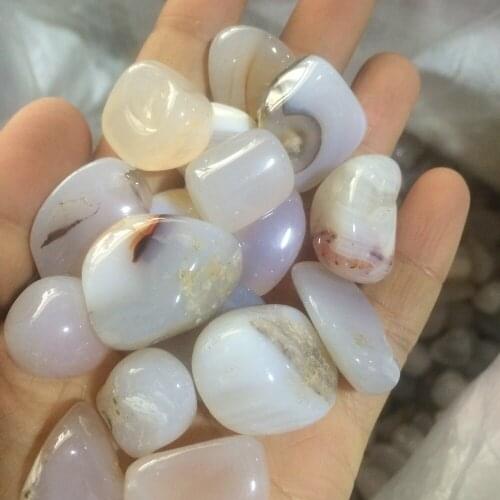 Natural polished agate tumbled stones rock crystal healing stone