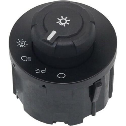 Front Headlight Fog Light Switch AL3T-13D61 Suitable for 2009-2014 Ford Headlight Knob Switch